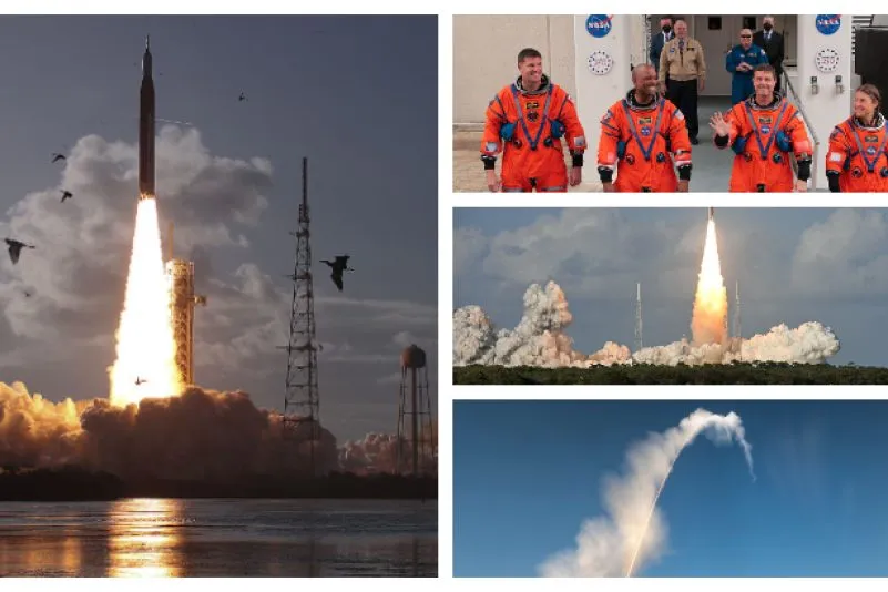 Rumbo a la Luna otra vez: cuatro astronautas despegan en la histórica misión Artemis II