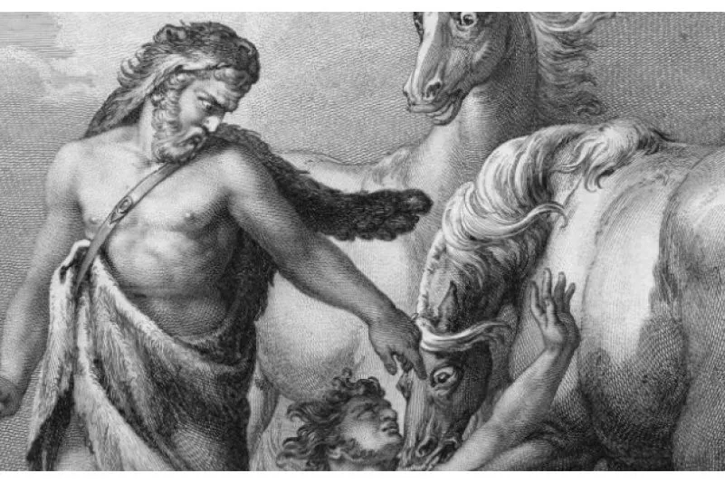 Heracles y las yeguas de Diomedes: cuando el apetito se vuelve contra sí mismo