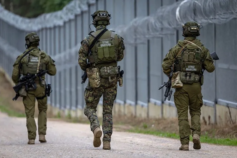 Alemania refuerza con barreras antitanques la frontera polaca con Kaliningrado